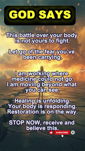 WATCH ONLY IF You Are SICK and Want To Let In God | Healing #healingscriptures #dailyprayer