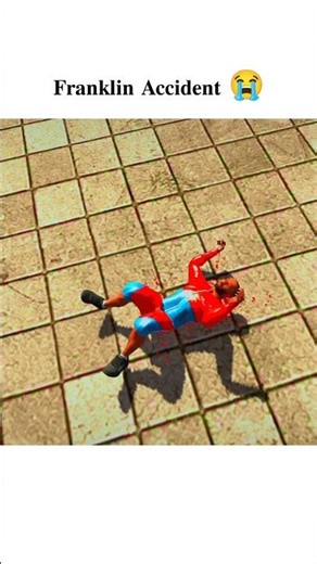 Franklin Accident 😭😭 | #gamers #games