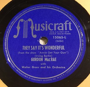 Gordon MacRae - They Say It’s Wonderful / Prisoner Of Love