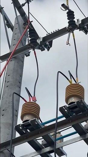 How to connect the distribution power line? #shorts #distribution