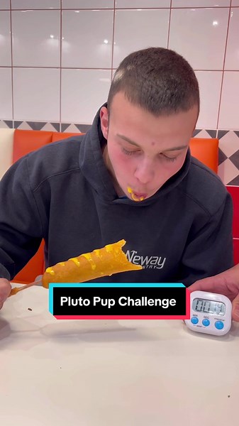 Pluto Pup Eating Challenge: Finish in 20 Seconds and Win $100!