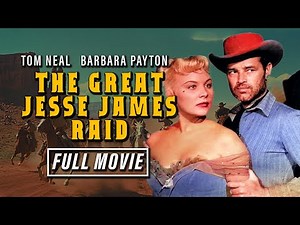 Iconic 50's Western Remastered | The Great Jesse James Raid (1953) | Full Movie HD