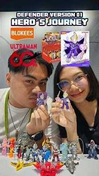 ‪@Blokees‬ ‪@ULTRAMAN_OFFICIAL‬ Defender Version 01 Trigger Sky Type (Transparent) Review