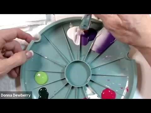 Learn to Paint - One Stroke Double Loading Carousel | Donna Dewberry 2019