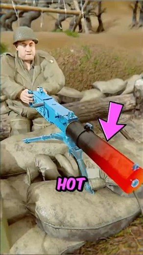 Why Soldiers Used a Machine Gun to Light Their Cigarettes in World War II?🪖😱