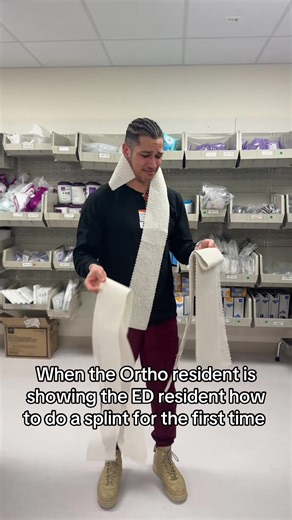 Orthopedic Residents Teach Emergency Medicine Splinting