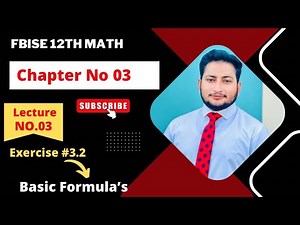 12th Class Math Exercise 3.2 | 2nd year mathematics Chapter 3 Rule of Integration