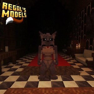 Minecraft CPM Complex Player Model Animatronic with Animated Battle Damage