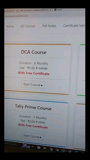STP Computer Education on Instagram: "Free Computer Course With Free Certificate. #freecourse #computer #certification #tech"