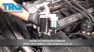 How to Replace Starter 2009-2013 BMW 328i xDrive 30L I6