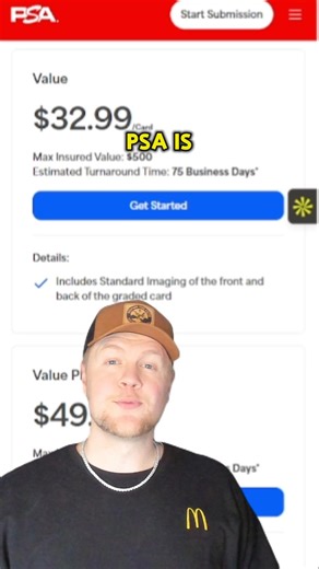 PSA raises card grading prices and extends turnaround times once again.