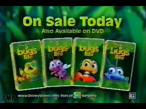 A Bug's Life VHS & DVD Promo (1999)