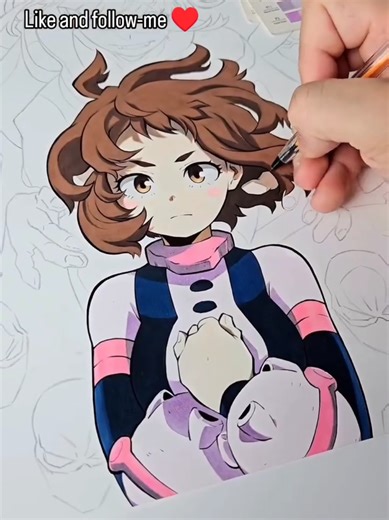 Anime drawing ✍️🎨 Arte anime / fanart em processo. Curte arte anime? 💖 👉 Deixa o like para apoiar 👉 Salva o vídeo para ver depois #anime #animedrawing #animeart #fanart #digitalart