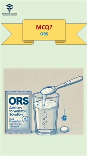 NEET PG | 💧How to Prepare ORS 🩺| #inicet #medcomm #shorts #neetpg2026