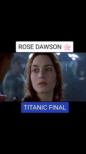 ROSE DAWSON SOBREVIVIENTE 🌸 #titanic 🚢 #jackyrose #paratiii