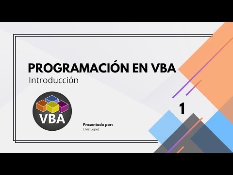 Programación en VBA - Introducción