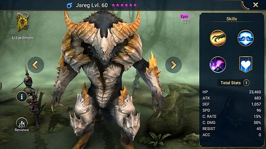 Jareg - HellHades - Raid Shadow Legends