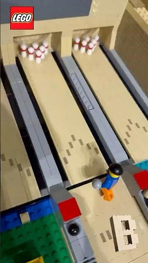 Lego Bowling Alley… Unique Custom Built…