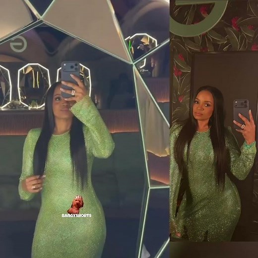 Kyla Pratt slaying in green 💚🤳🏽