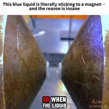 Why Liquid Oxygen Gets Pulled by Magnets #sciencefacts #science