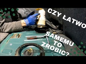 Wymiana pompy paliwa / rozebranie filtra paliwa Toyota Yaris 1.0 1999-2005