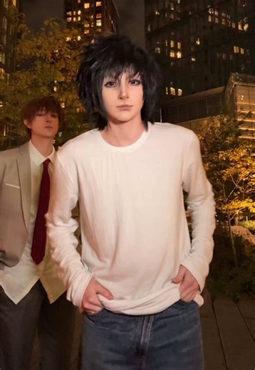 if light joined in... that would have confirmed he was kira. // @Gale #cosplay #deathnote