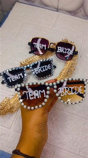 “Team Bride Ready 😎✨ | Bridal Chashme | Wedding Fun Vibes 💍”