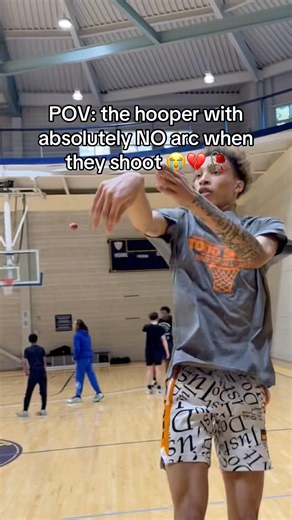 The shooter with no ARC 😂💀 #shorts #babyap #viral #trending #fyp #yt #funny #ai #fy #pov #nba #op