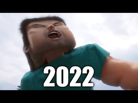 Evolution of Minecraft Steve