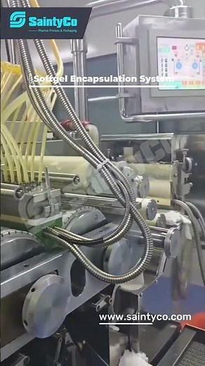 Softgel Encapsulation System-SaintyCo #machine #factory