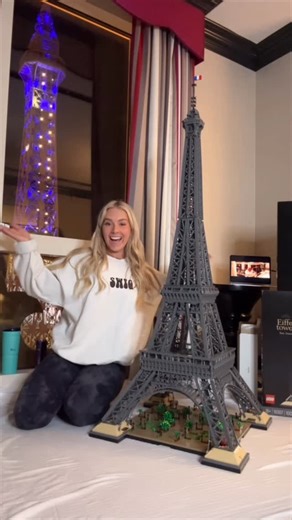 Serena Neel | how many times did I watch ratatouille 🐀🥖🇫🇷 #lego #eiffeltower building the lego eiffel tower paris france las vegas | Instagram
