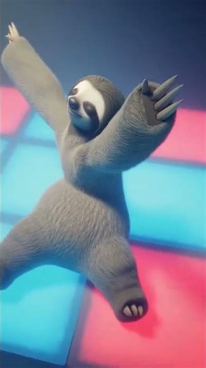 Dancing Sloth "Beat Sync" AI Video by Kaiber AI [85/100]