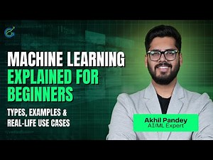 Machine Learning Explained for Beginners | Types, Examples & Real-Life Use Cases