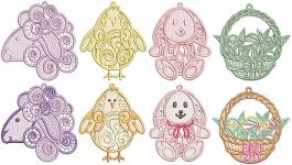 Free Standing Lace Easter 2