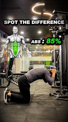 How to Grow Abs Fast with Cable Crunches | Best Abs Workout #shorts #absworkout