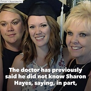 Brianna Hayes learned through a DNA test that her mom's former fertility doctor was her biological father. Her mother Sharon alleges the doctor used his sperm to artificially inseminate her. https://gma.abc/3FIJHSt | Good Morning America
