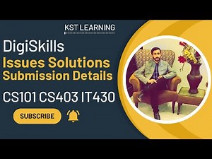 CS101 CS403 IT430 Assignment 1/2 Part 1 Fall 2025 DigiSkills Issues With Solution