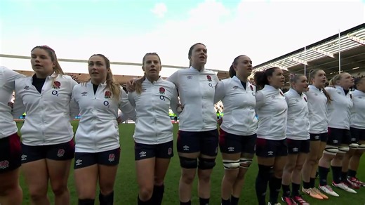 🌹 Ashton Gate Stadium in full voice 🏴󠁧󠁢󠁥󠁮󠁧󠁿 #GuinnessW6N England Rugby #ENGWAL | Guinness Women's Six Nations