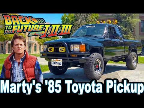 10 Cool Facts About Marty's '85 Toyota SR5 Pickup - The Back to the Future Trilogy