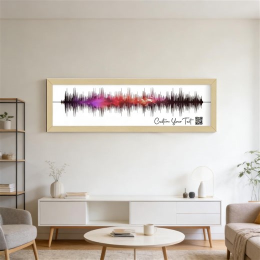 Custom Soundwave Art QR Code Print | Digital & Physical Options | Personalized Song Sound Wave Art | Unique Gift for Him Her All Occasions - Etsy