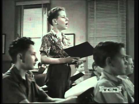 Robert Mitchell Boys Choir "FORTY BOYS AND A SONG" Short Film 1941