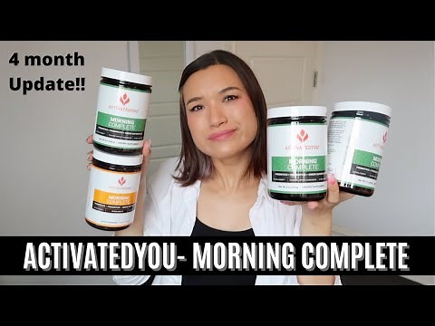 I tried activated you morning complete for 4 months! here is the tea 🍵 !!