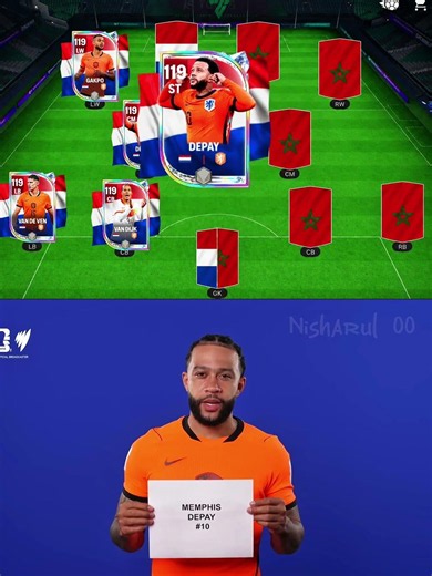 Netherlands X Morocco 🥶#fcmobile #fifamobile #eafc24 #eafifa #easports #fifa #fifa22 #football