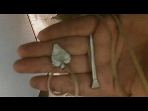 Horseshoe Nail Heart Pendant File Basics and Cold Forging