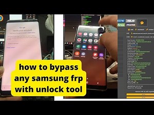 HOW TO BYPASS SAMSUNG GALAXY NOTE 8 FRP 2022 WITH UNLOCK TOOL JUST ONE CLICK #UNLOCK_TOOL_FRP