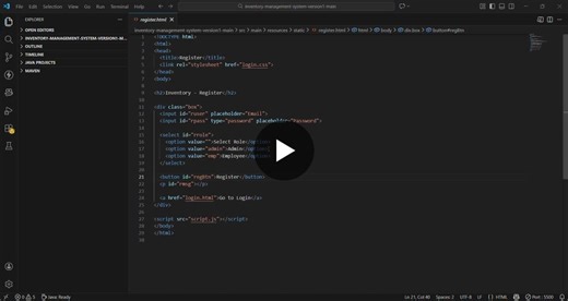 #infosysspringboard #virtualinternship6 #internshipproject #inventorymanagement #springboot #maven #javadeveloper #fullstackdevelopment #studentsintechstudentsintech | Prathyusha Yekamba