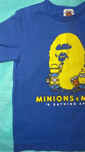 Bape x Minions Shirt: A Unique Kids' Streetwear Style