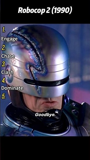 RoboCop 2 (1990) | RoboCop Destroys RoboCop 2 in the Final Battle