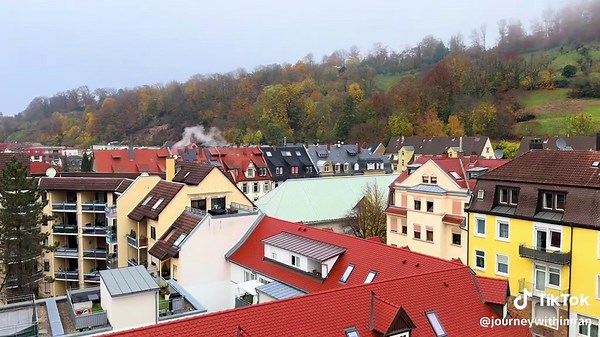 View from hotel room, Germany