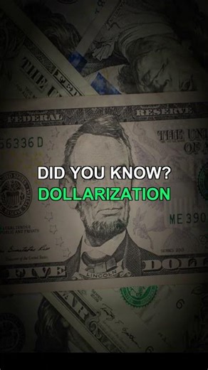 Daily Curiosity: dollarization Facts! 💰 #shorts #finance